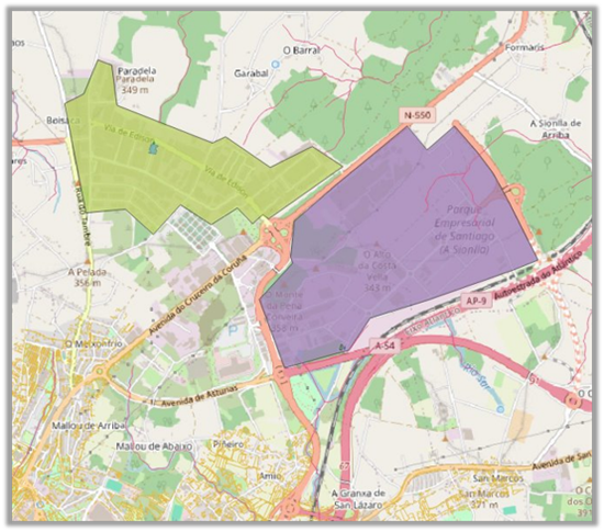 areas